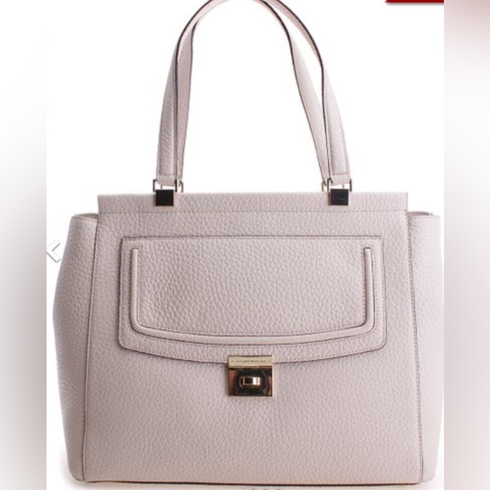 Kate Spade Everett Way Thatcher Pebble Leather Satchel Handbag Work Tote Purse